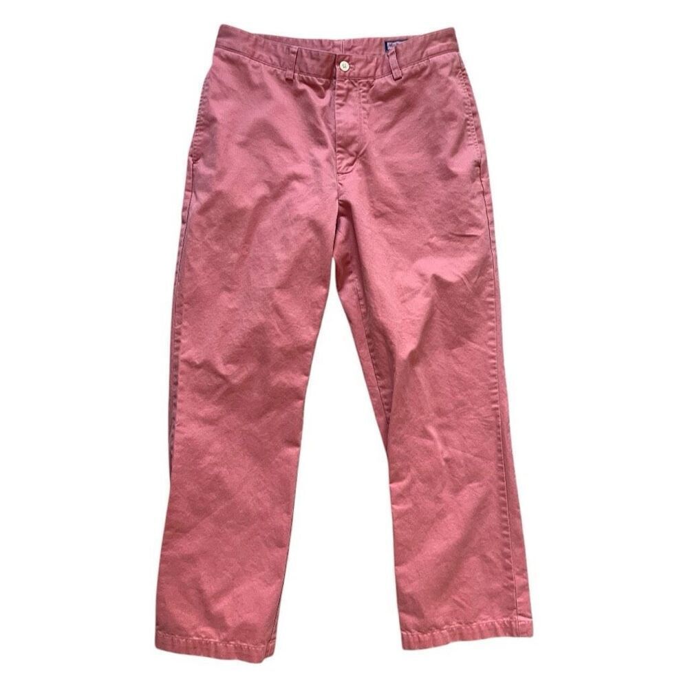Mens Vineyard Vines Coral Classic Chinos Everyday Club Pants - Sz 32 x 30